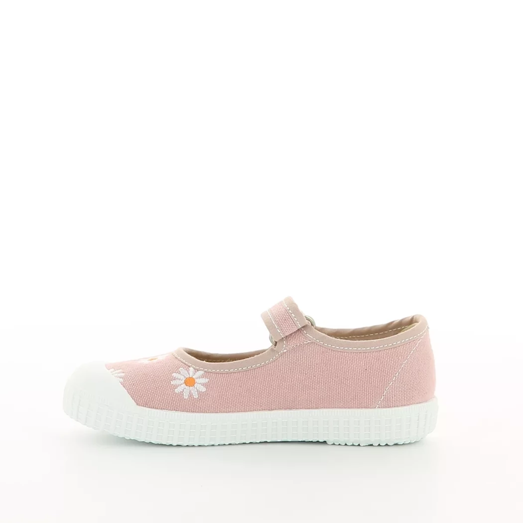 Image (4) de la chaussures Kmins - Ballerines Rose en Textile