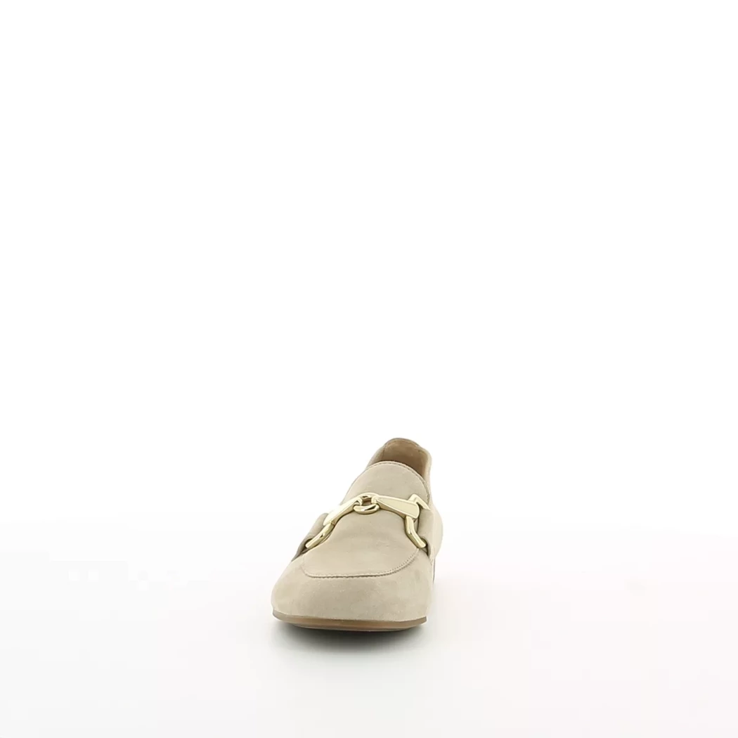 Image (5) de la chaussures Gabor - Mocassins Beige en Cuir nubuck