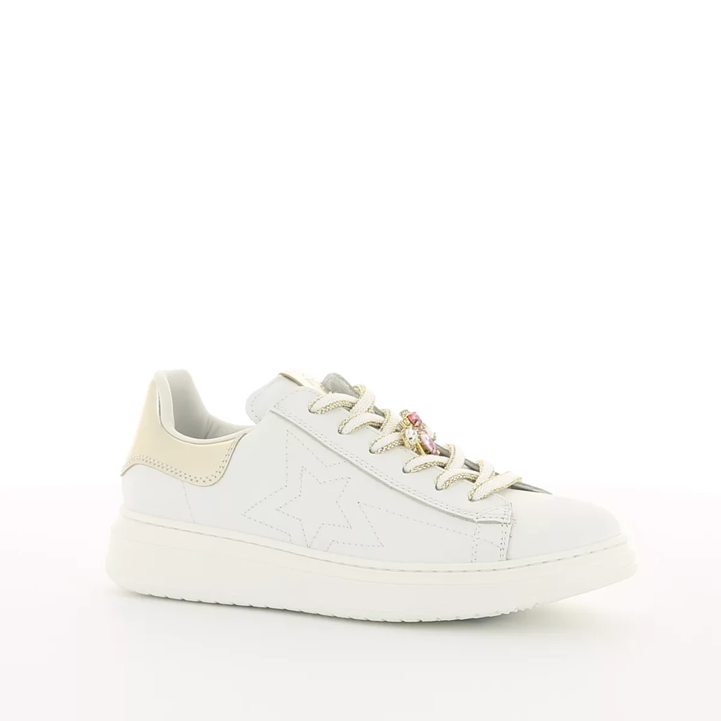 Image (1) de la chaussures Nero Giardini Junior - Baskets Blanc en Cuir