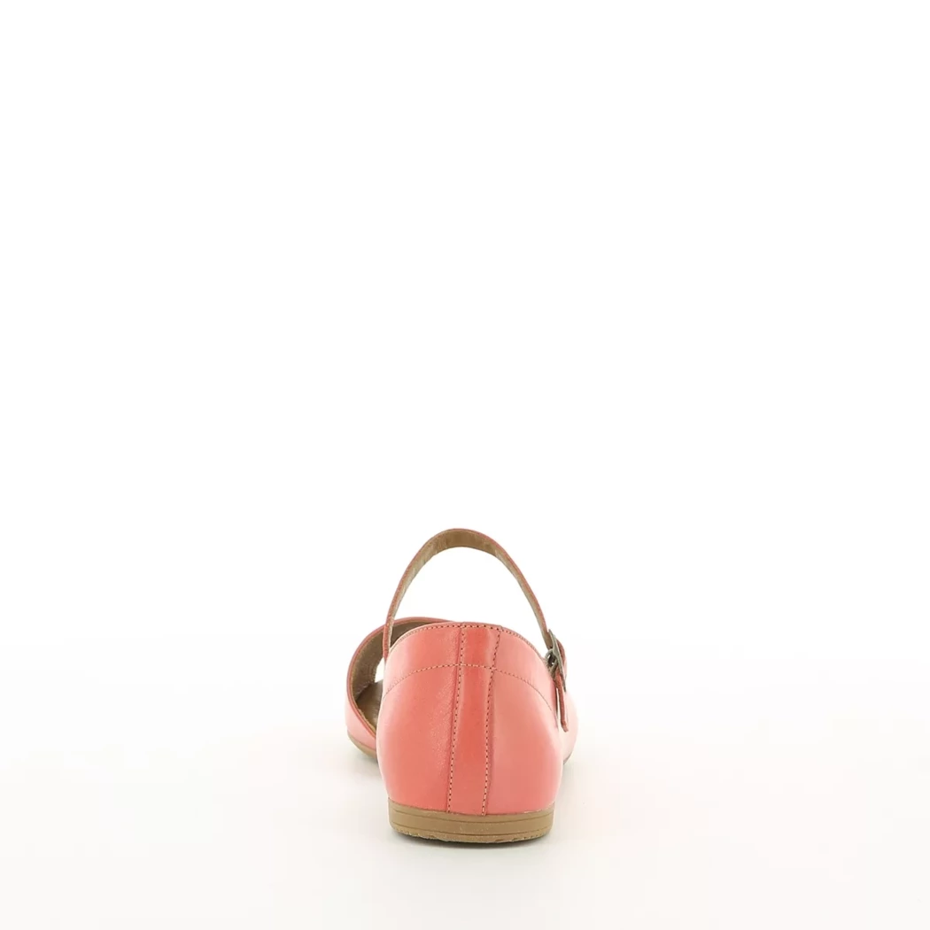 Image (3) de la chaussures Miz Mooz - Escarpins Rouge en Cuir
