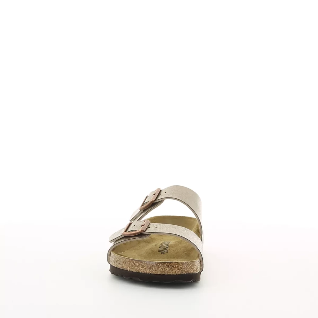 Image (5) de la chaussures Birkenstock - Mules et Sabots Taupe en Cuir synthétique