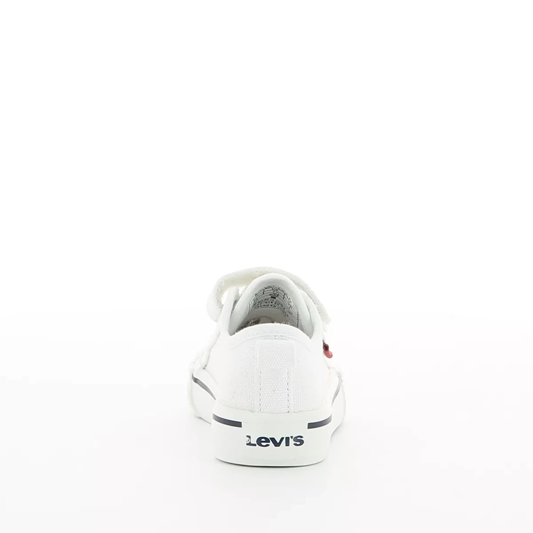 Image (3) de la chaussures Levi's - Baskets Blanc en Textile