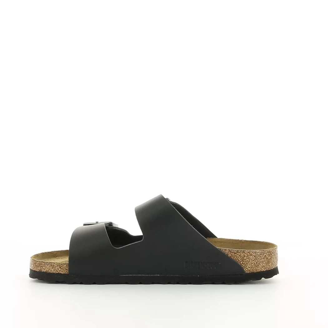 Image (4) de la chaussures Birkenstock - Mules et Sabots Noir en Cuir