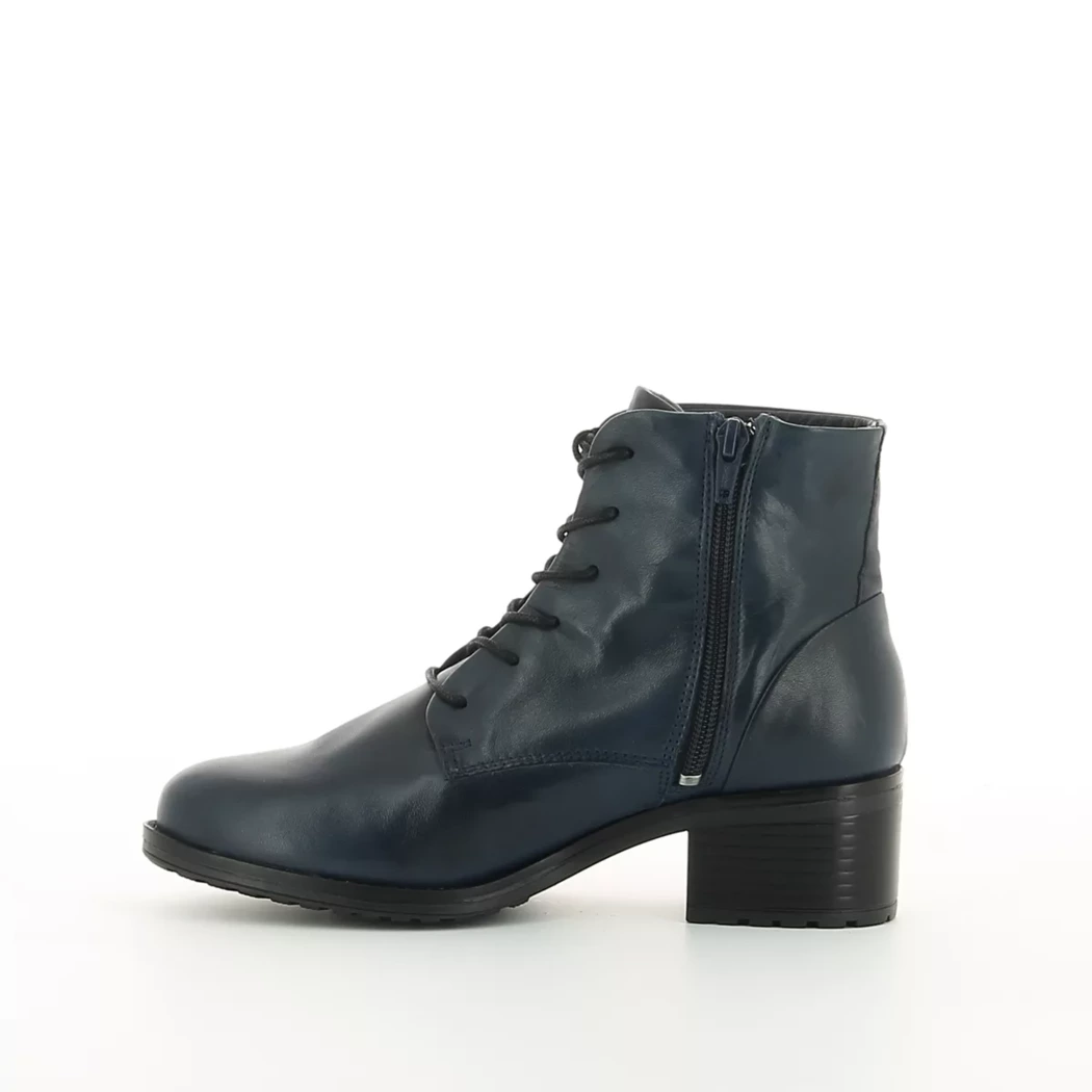 Image (4) de la chaussures Miz Mooz - Bottines Bleu en Cuir