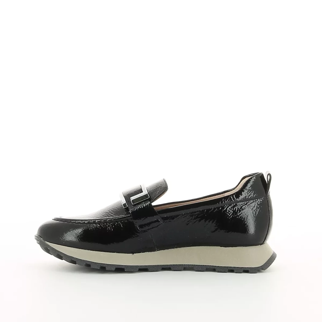 Image (4) de la chaussures Hispanitas - Mocassins Noir en Cuir vernis