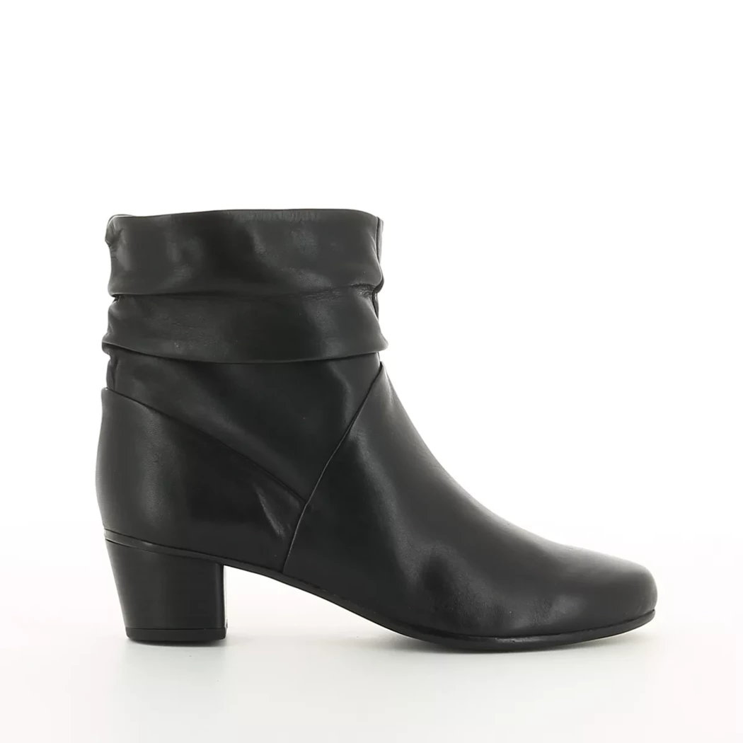 Image (2) de la chaussures Desir de fuite - Boots Noir en Cuir