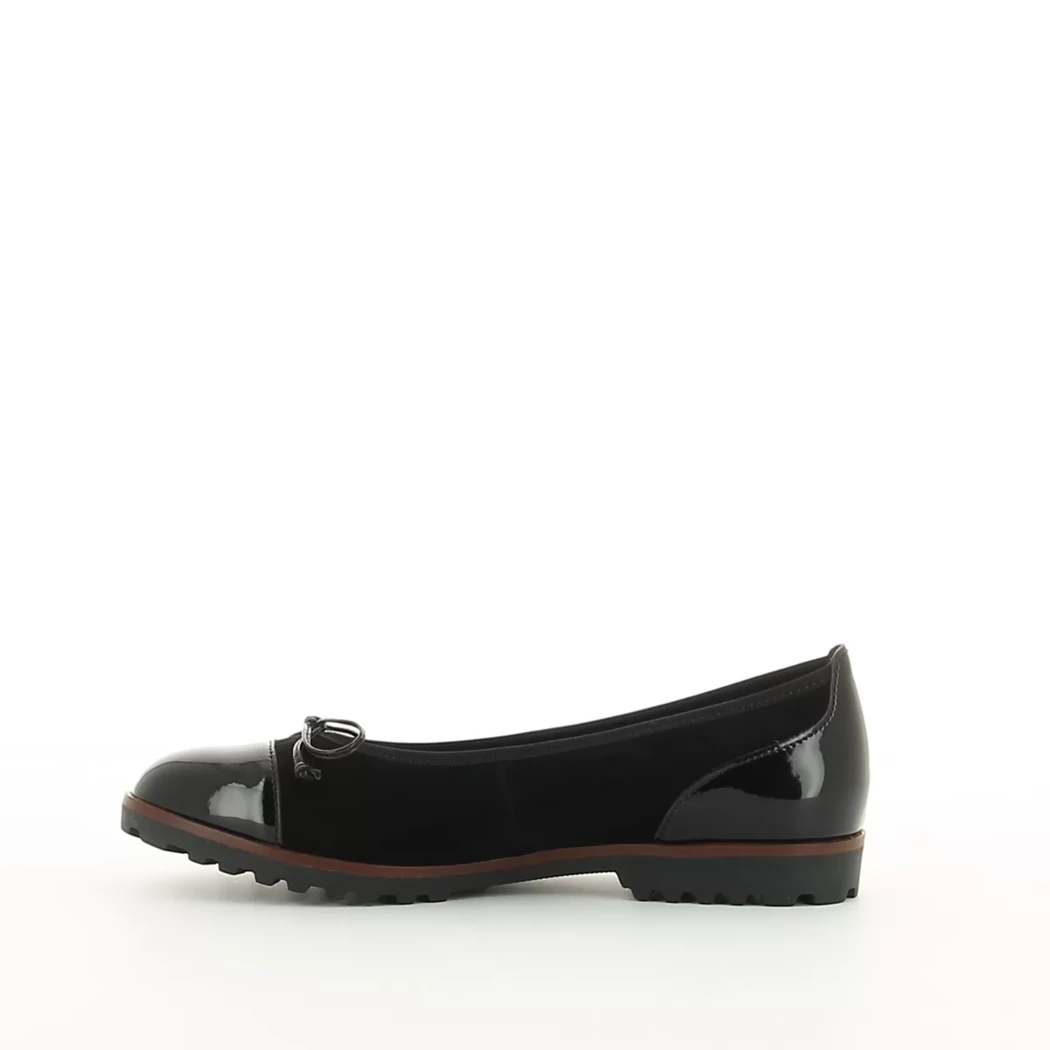 Image (4) de la chaussures Gabor - Ballerines Noir en Cuir nubuck